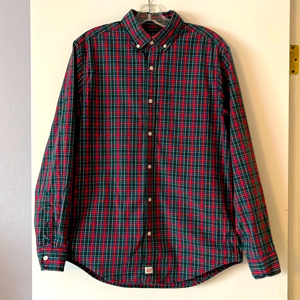 Vineyard Vines Classic Fit Murray Shirt, size Medium